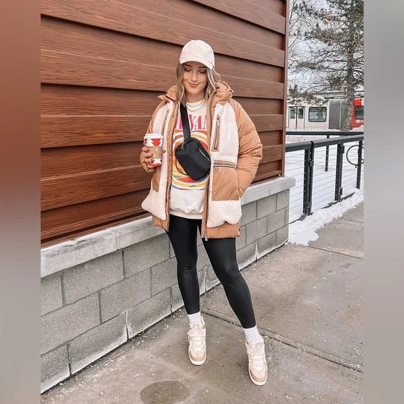 Sorel Women’s Out N About Sport Wedge Bootie ✨ Size 9.5 | neutral cream lace up - Picture 15 of 16